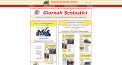 Desktop Screenshot of giornaliscolastici.it